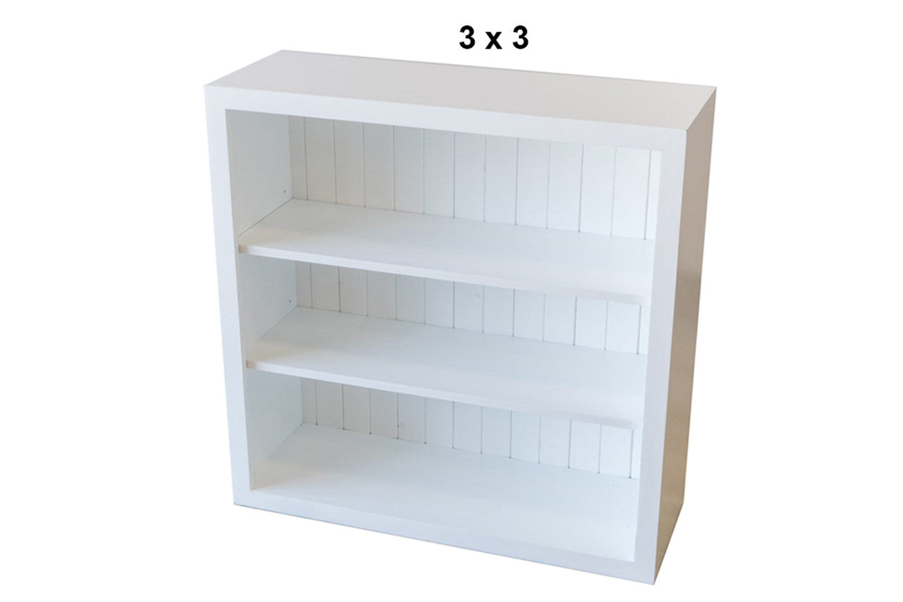 MODERNO (AUSSIE MADE) LOWLINE BOOKCASE COLLECTION - ASSORTED STAINED COLOURS - STARTING FROM $499