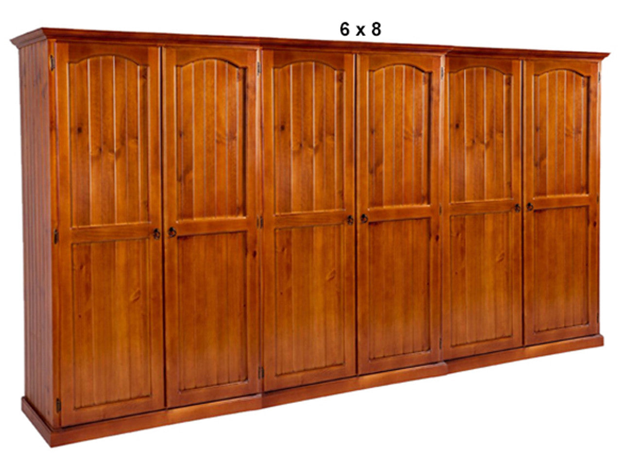 MUDGEE (AUSSIE MADE) 6 DOOR PANTRY COLLECTION - ASSORTED STAINED COLOURS - STARTING FROM $2799