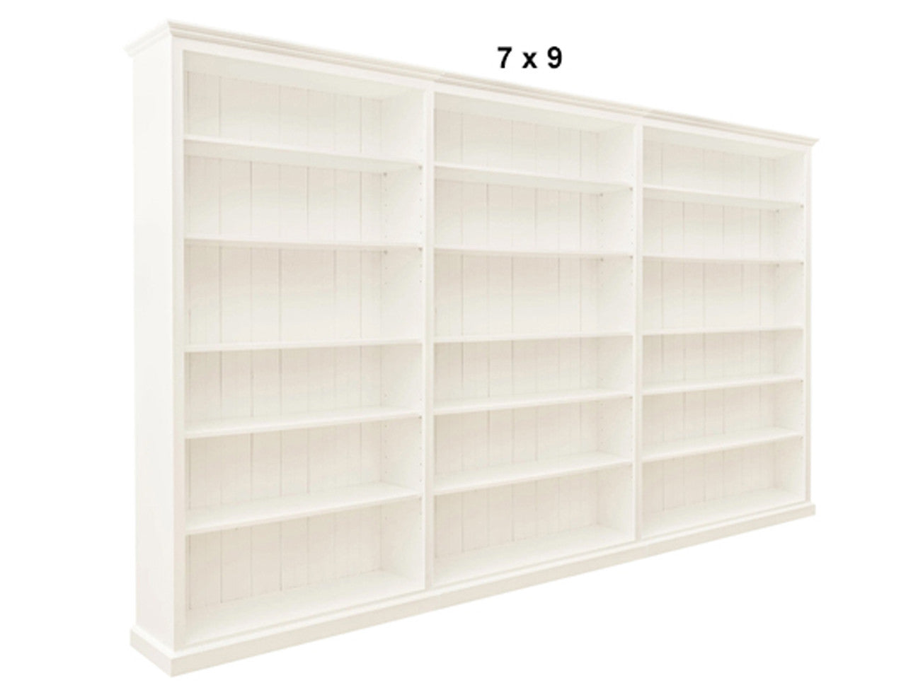 MUDGEE (AUSSIE MADE) BOOKCASE - (4 SECTIONS) PIGEON PAIRED COLLECTION - ASSORTED STAINED COLOURS - STARTING FROM $1799