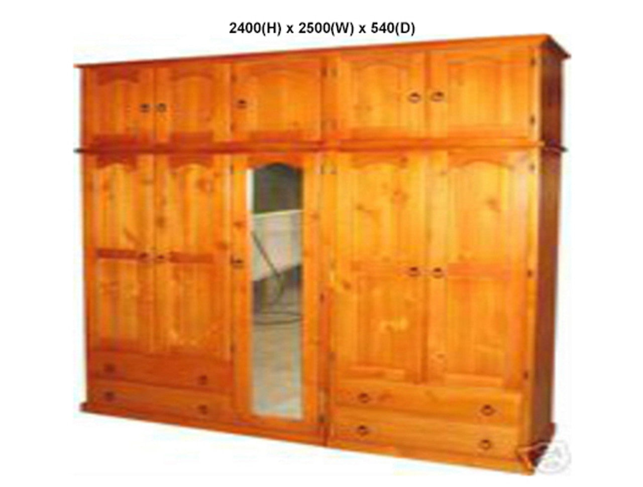 MUDGEE (AUSSIE MADE) MULTIROBE WITH TOP STORAGE BOXES COLLECTION - ASSORTED STAINED COLOURS - STARTING FROM $3299