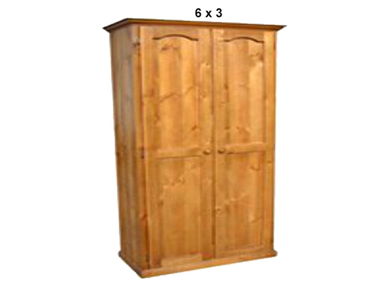 MUDGEE (AUSSIE MADE) 2 DOOR ALL HANGING WITH HAT RACK WARDROBE COLLECTION - ASSORTED STAINED COLOURS - STARTING FROM $699