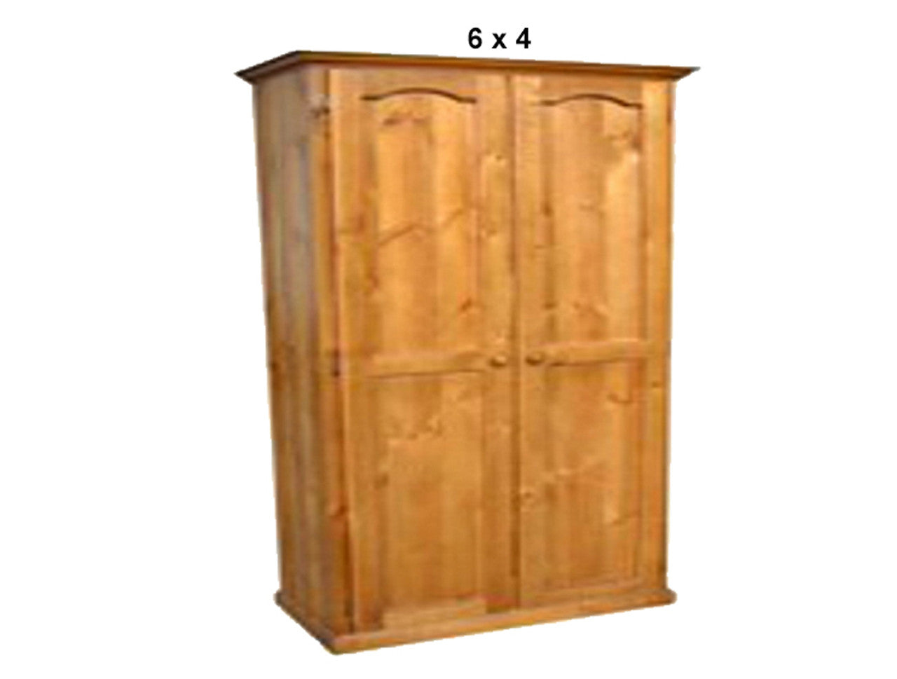 MUDGEE (AUSSIE MADE) 2 DOOR ALL HANGING WITH HAT RACK WARDROBE COLLECTION - ASSORTED STAINED COLOURS - STARTING FROM $699