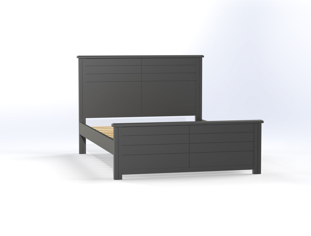 KING HALIFAX (CUSTOM MADE) BED - ASSORTED COLOURS