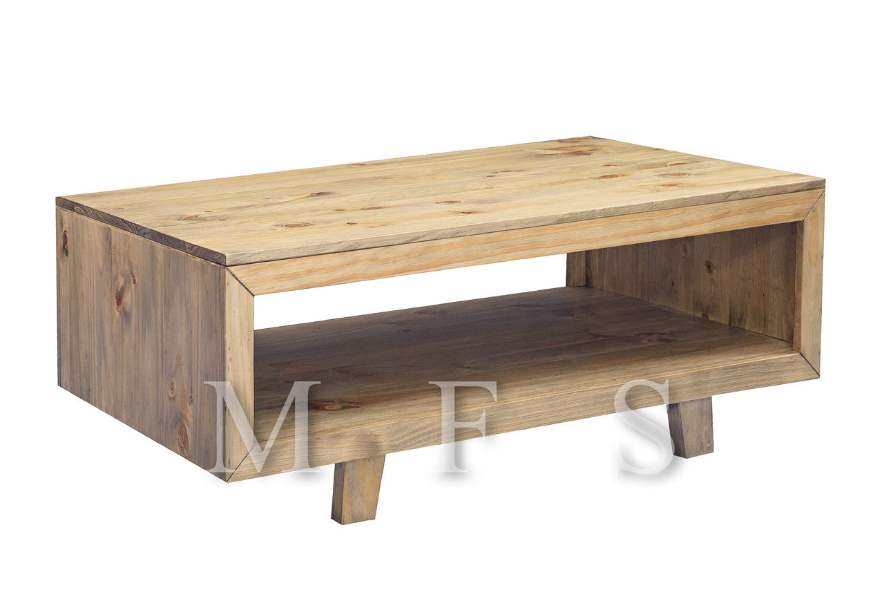 CARNIVAL COFFEE TABLE (BETH-CT1) - 1100(W) X 550(D) - BRUSHED GREYWASH