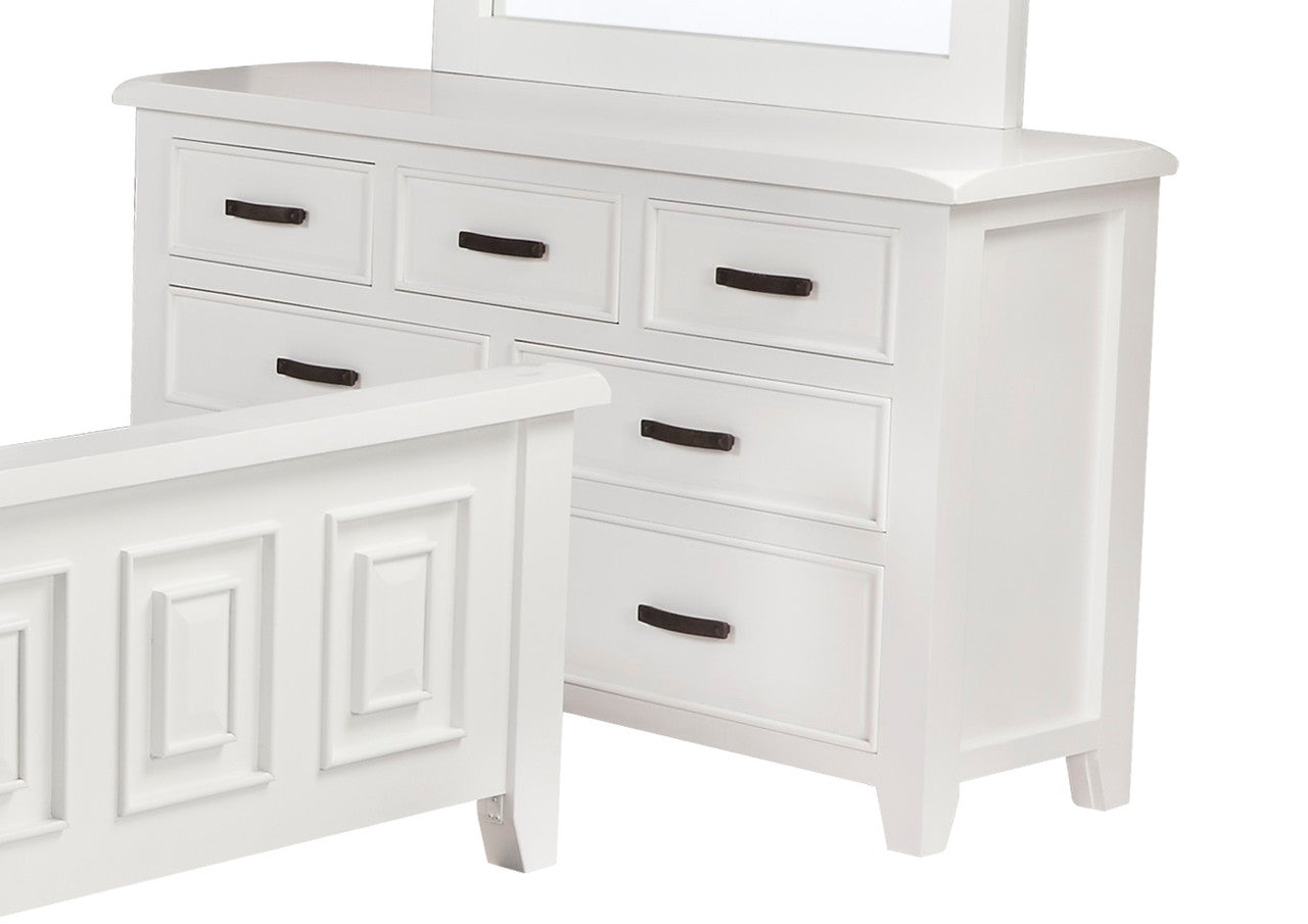 SYDNEYSIDE 7 DRAWER LOWBOY - 865(H) x 1425(W) - ASSORTED PAINTED COLOURS