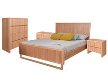 KILDARE QUEEN 4 PIECE (TALLBOY) BEDROOM SUITE - MESSMATE