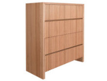 KILDARE 4 DRAWER TALLBOY - MESSMATE