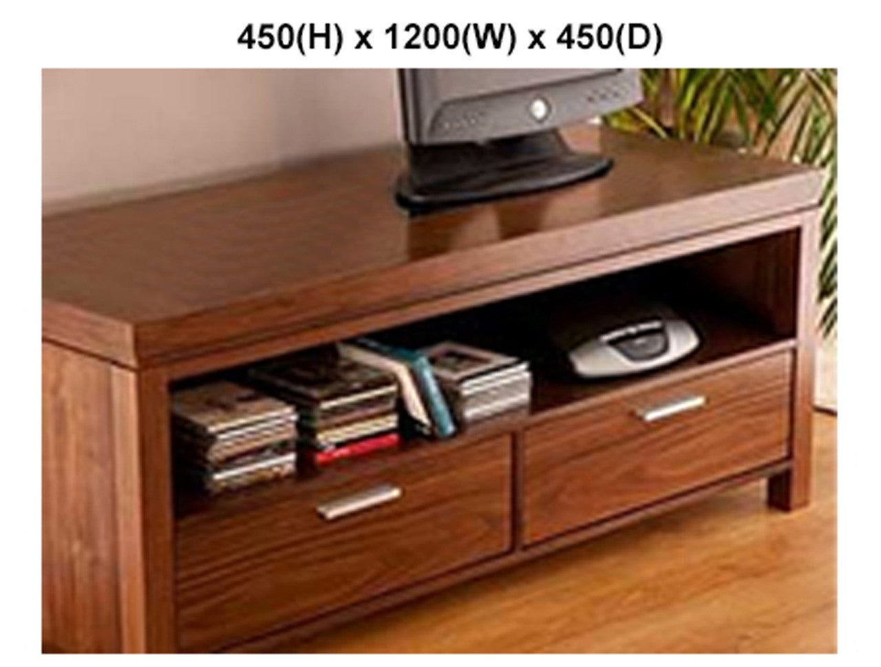 NEVADA (AUSSIE MADE) TV ENTERTAINMENT UNIT WITH 2 DRAWERS / 1 OPEN SHELF COLLECTION - ASSORTED STAINED COLOURS - STARTING FROM $599