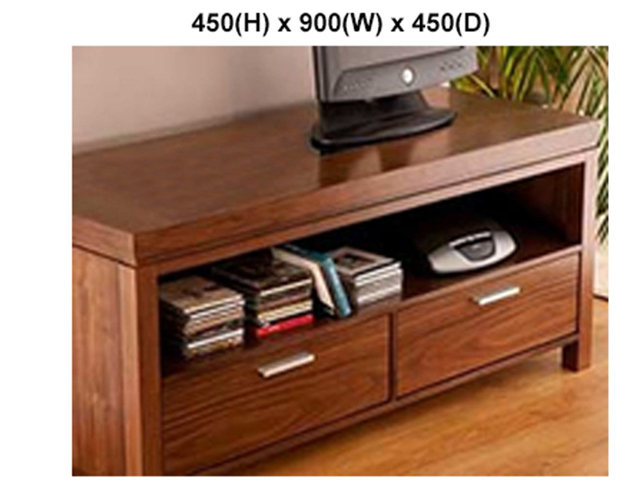NEVADA (AUSSIE MADE) TV ENTERTAINMENT UNIT WITH 2 DRAWERS / 1 OPEN SHELF COLLECTION - ASSORTED STAINED COLOURS - STARTING FROM $599