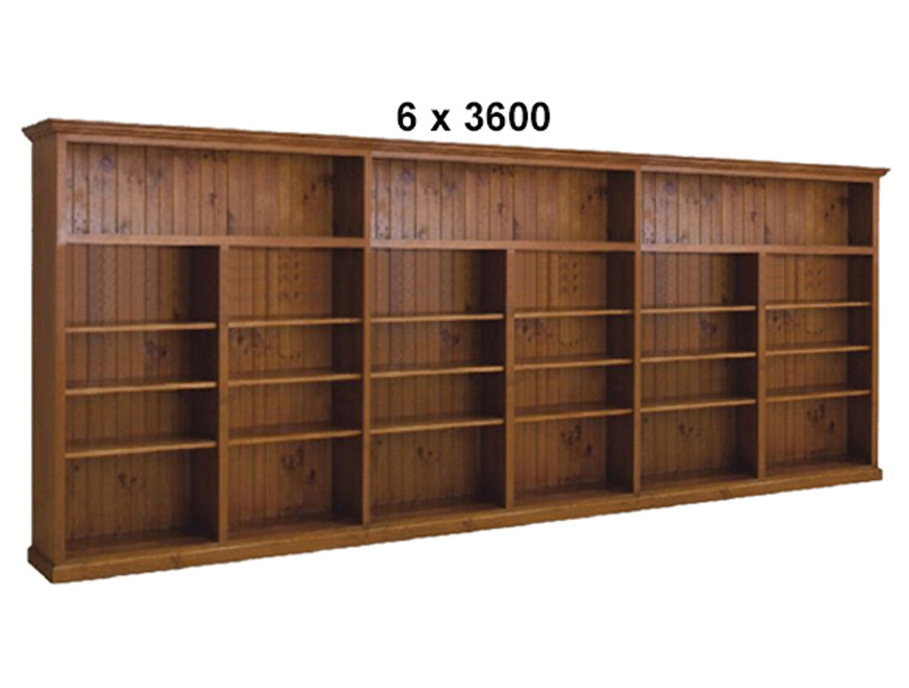 NOLAN (AUSSIE MADE) HIGHLINE BOOKCASE COLLECTION - ASSORTED STAINED COLOURS - STARTING FROM $2399