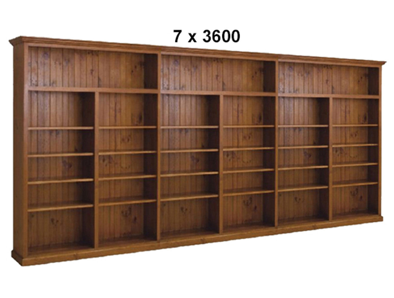 NOLAN (AUSSIE MADE) HIGHLINE BOOKCASE COLLECTION - ASSORTED STAINED COLOURS - STARTING FROM $2399