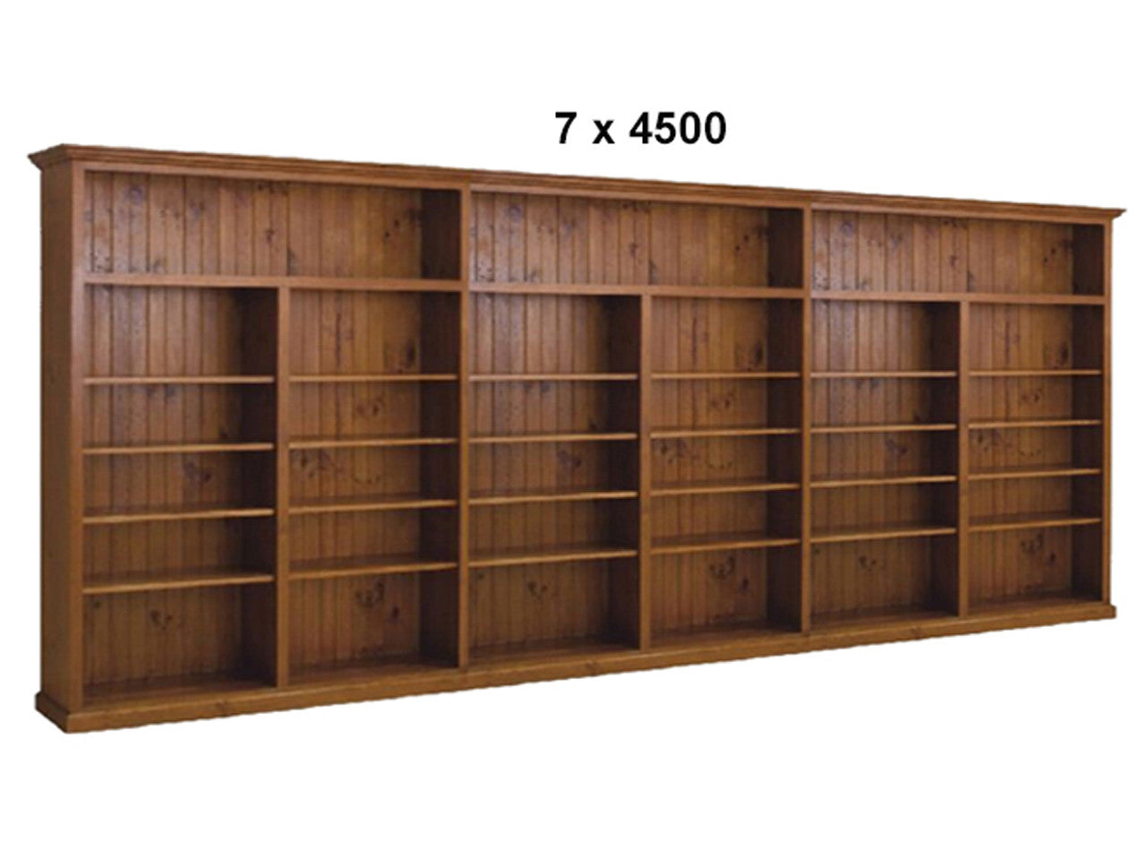 NOLAN (AUSSIE MADE) HIGHLINE BOOKCASE COLLECTION - ASSORTED STAINED COLOURS - STARTING FROM $2399