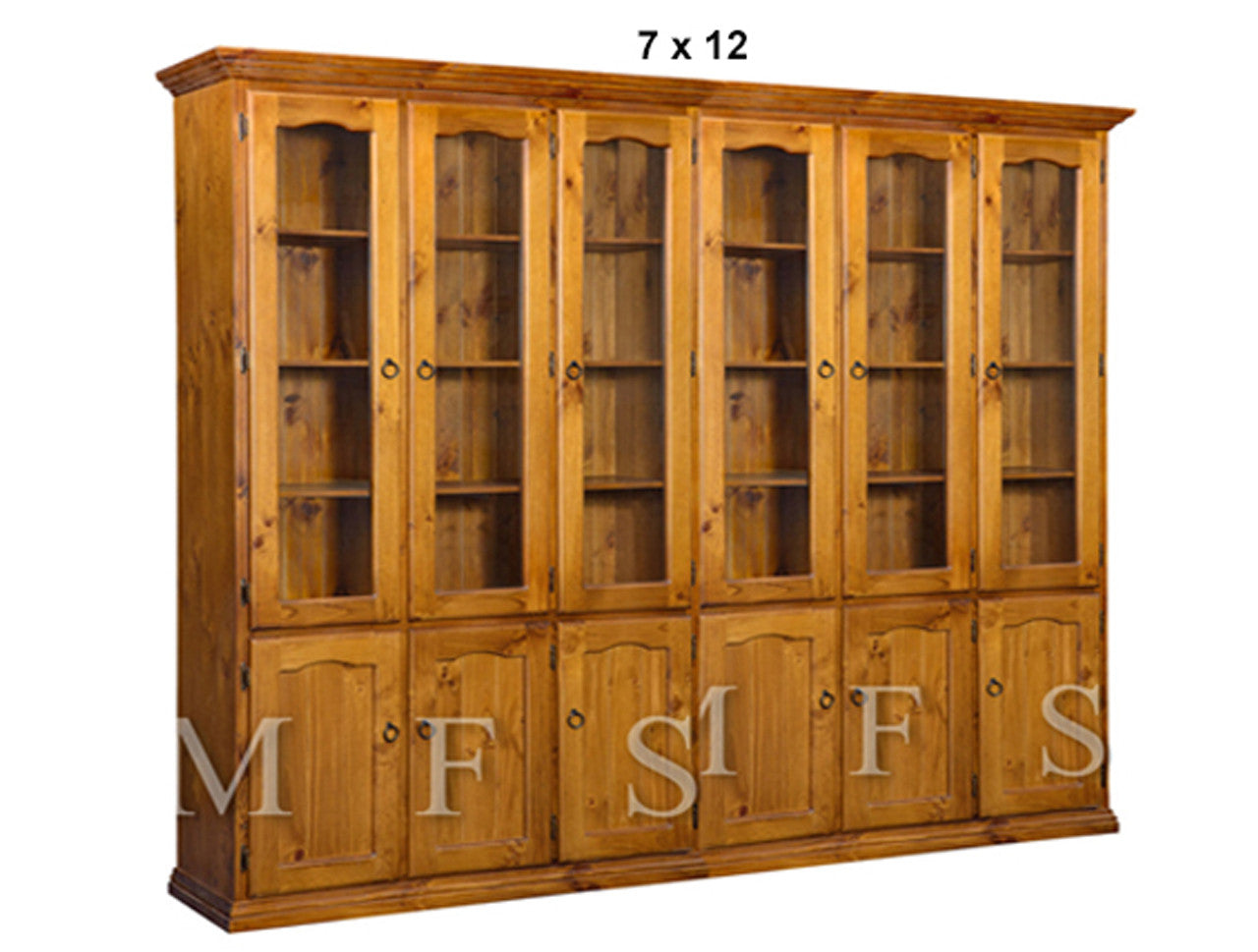 NOOSA (AUSSIE MADE) LIBRARY 12 DOOR PIGEON PAIRED COLLECTION - ASSORTED STAINED COLOURS - STARTING FROM $2399