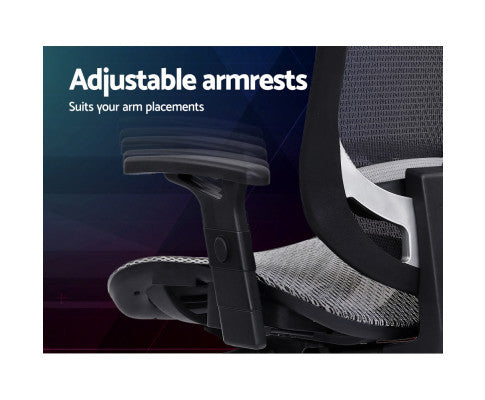 AUDEN EXECUTIVE OFFICE COMPUTER CHAIR - GREY