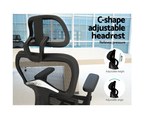 CALLEUM EXECUTIVE OFFICE COMPUTER CHAIR - BLACK