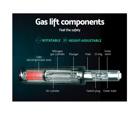 GALLOWAY OFFICE EXECUTIVE CHAIR - BLACK