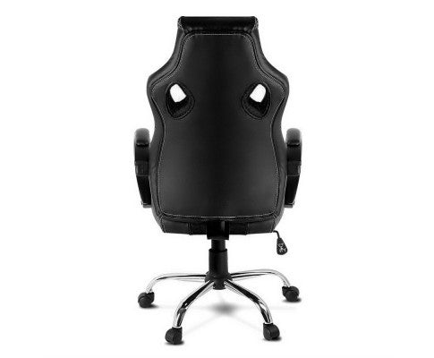 OTSANA EXECUTIVE LEATHERETTE RACING STYLE OFFICE CHAIR - BLACK