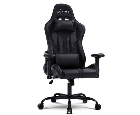 WILBUR OFFICE COMPUTER GAMING CHAIR - BLACK
