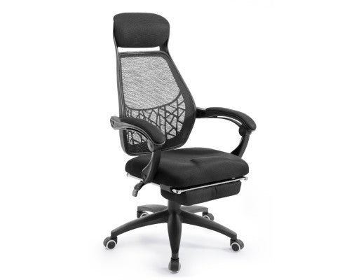 ASTERIA ADJUSTABLE OFFICE COMPUTER CHAIR - BLACK