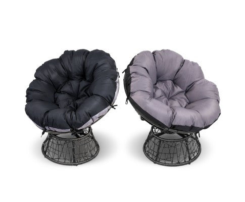 GARDON PAPASAN OUTDOOR / INDOOR CHAIR - GREY