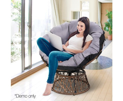 GARDON PAPASAN INDOOR / OUTDOOR CHAIR - BROWN