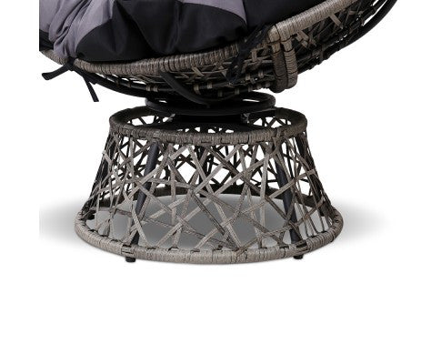 GARDON PAPASAN OUTDOOR / INDOOR  CHAIR - GREY