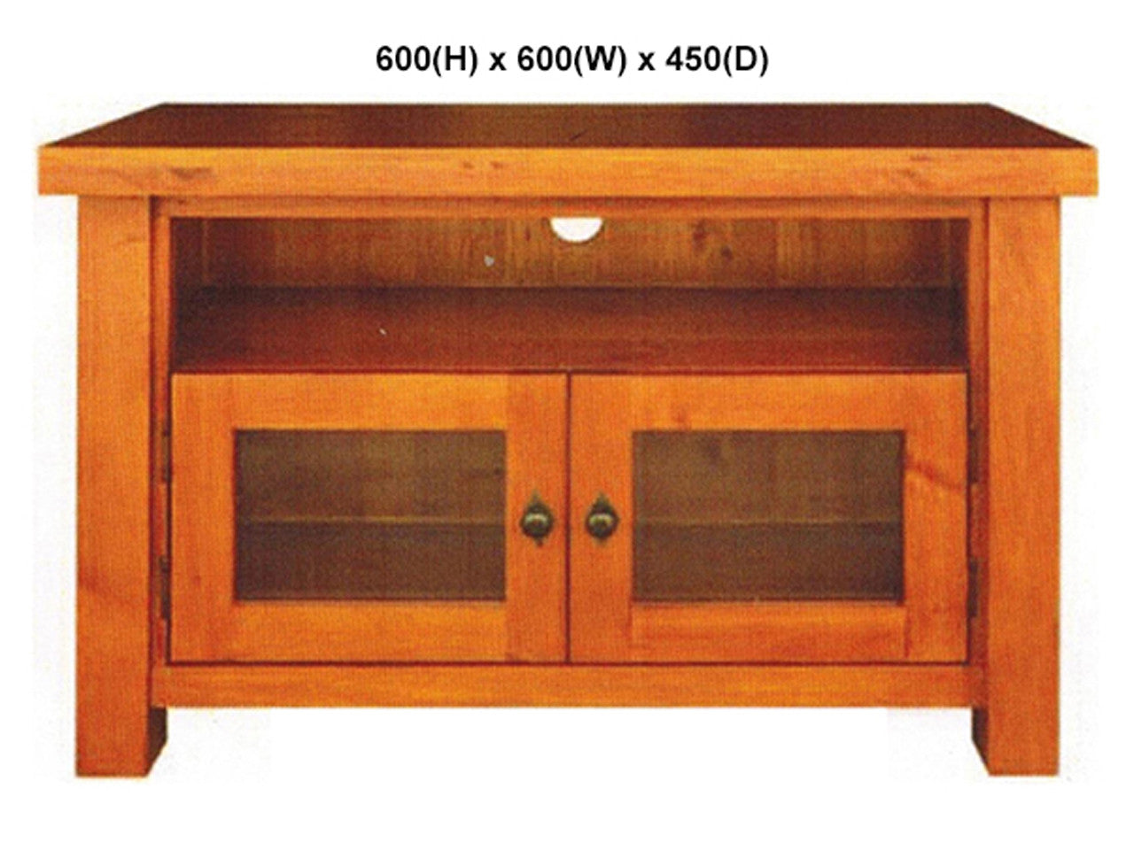 OHIO (AUSSIE MADE) TV UNIT WITH 2 DOORS COLLECTION - ASSORTED STAINED COLOURS - STARTING FROM $499