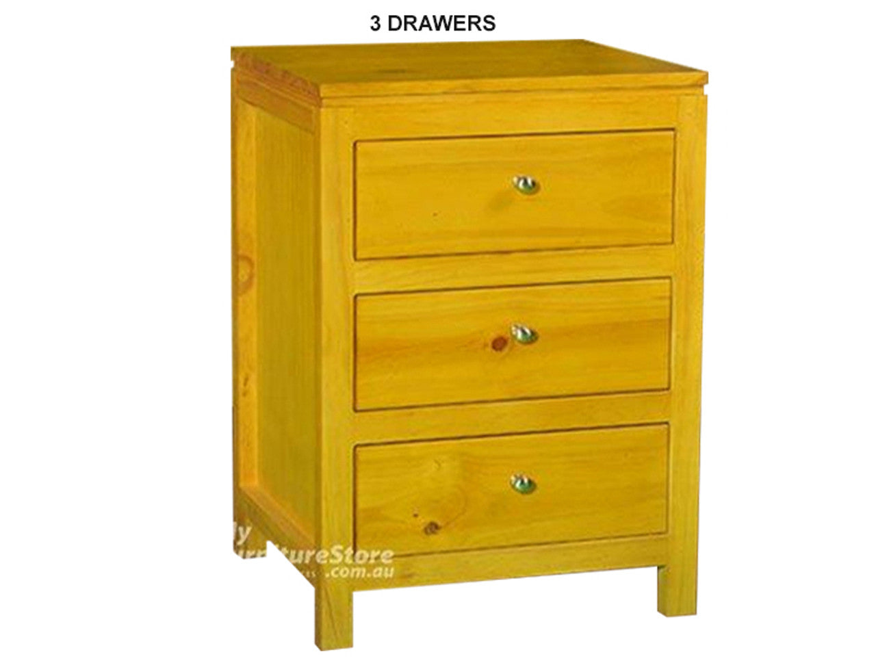 OLIVER (AUSSIE MADE) STRAIGHT BEDSIDE TABLE COLLECTION - ASSORTED STAINED COLOURS - STARTING FROM $399