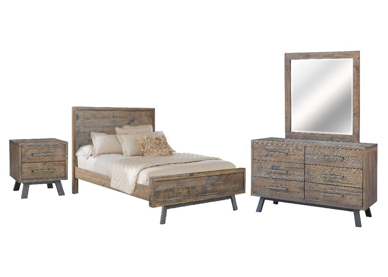 PATERSON QUEEN 5 PIECE (DRESSER ) BEDROOM SUITE - HERITAGE WHARF