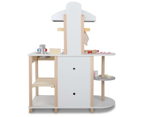 COLOCK 14 PIECE KIDS PRETEND PLAY COOKWARE SET - TWO TONE