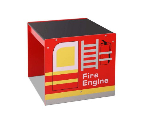 TOYO FIRE TRUCK KIDS DINING TABLE & CHAIR SET - RED