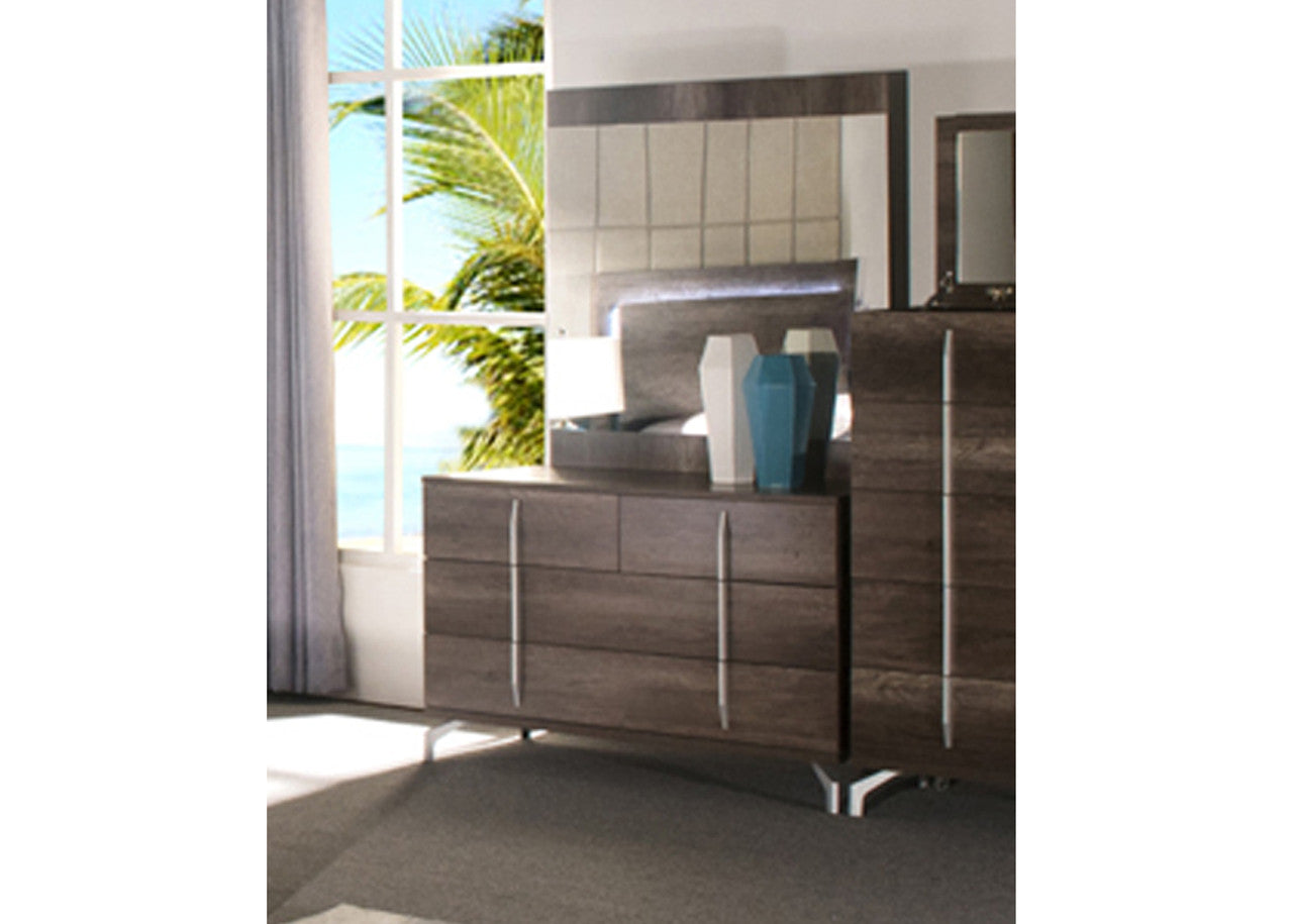 OLIVER KING 5 PIECE (DRESSER) STORAGE FRONT GAS LIFT OR 3 DRAWERS BED (SIDE/SIDE/FRONT) - VINTAGE OAK