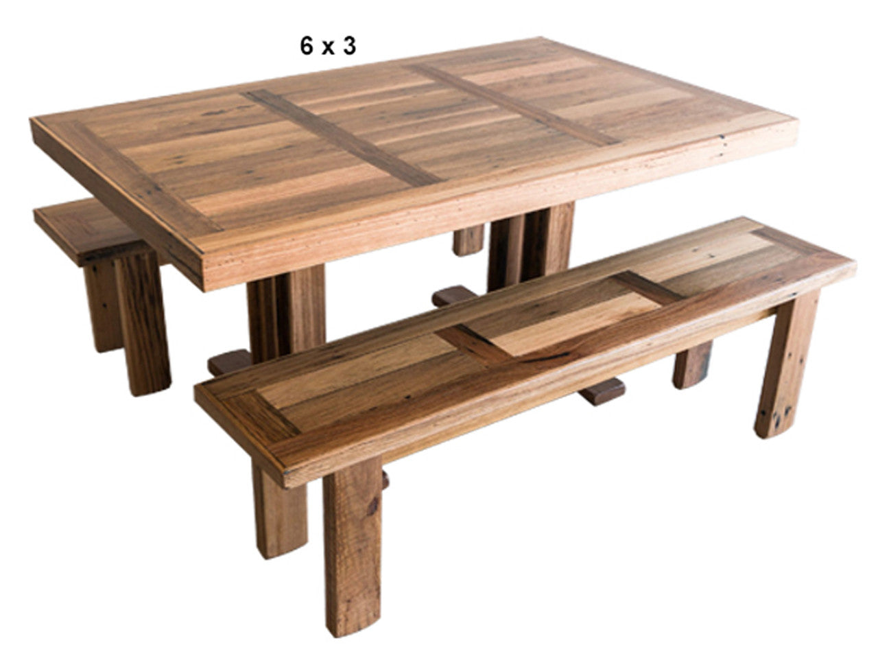 PALING (AUSSIE MADE) 3 PIECE DINING SETTING COLLECTION - ASSORTED STAINED COLOURS - STARTING FROM $2699
