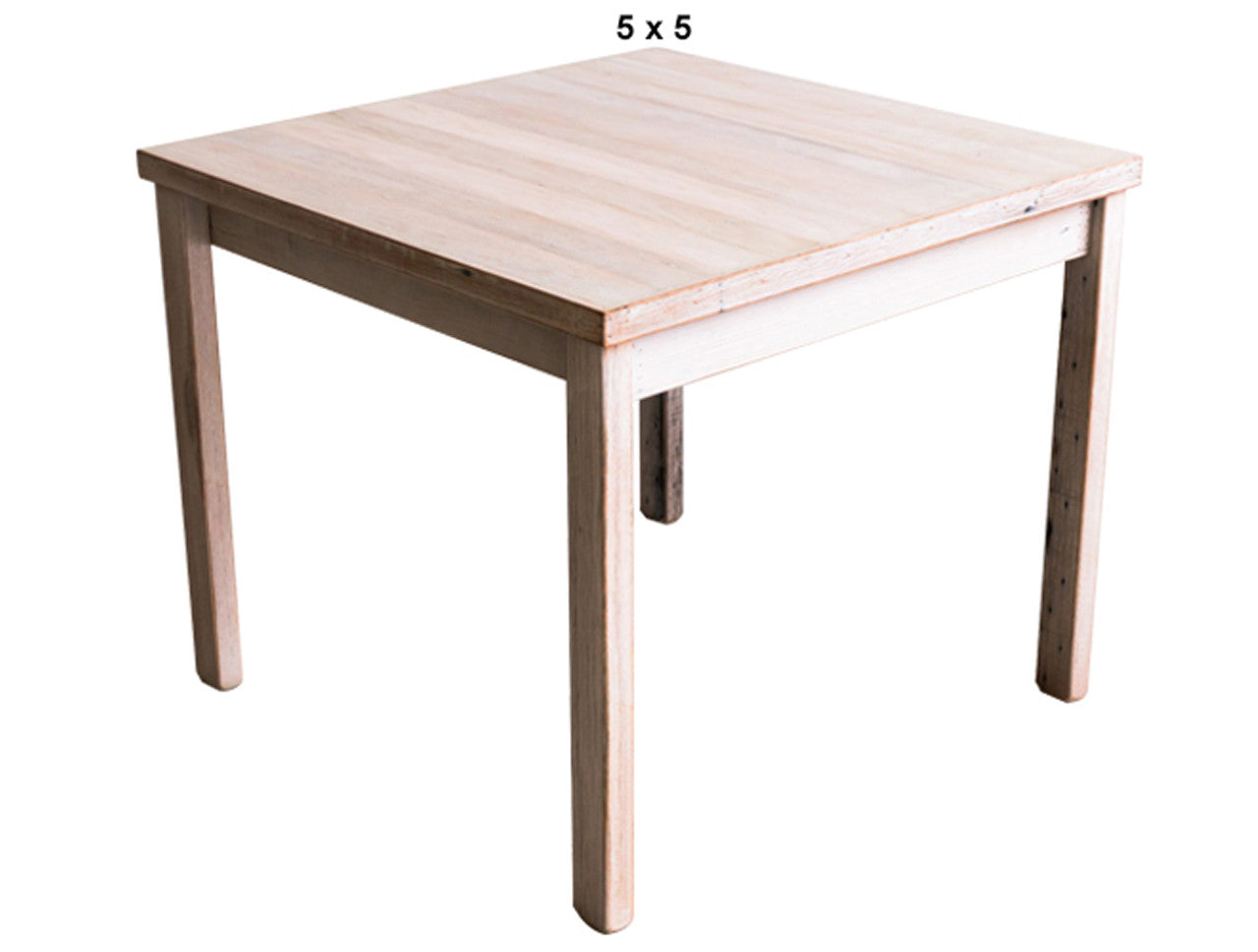 PALING (AUSSIE MADE) SQUARE DINING TABLE WITH 4 LEGS COLLECTION - ASSORTED STAINED COLOURS - STARTING FROM $799