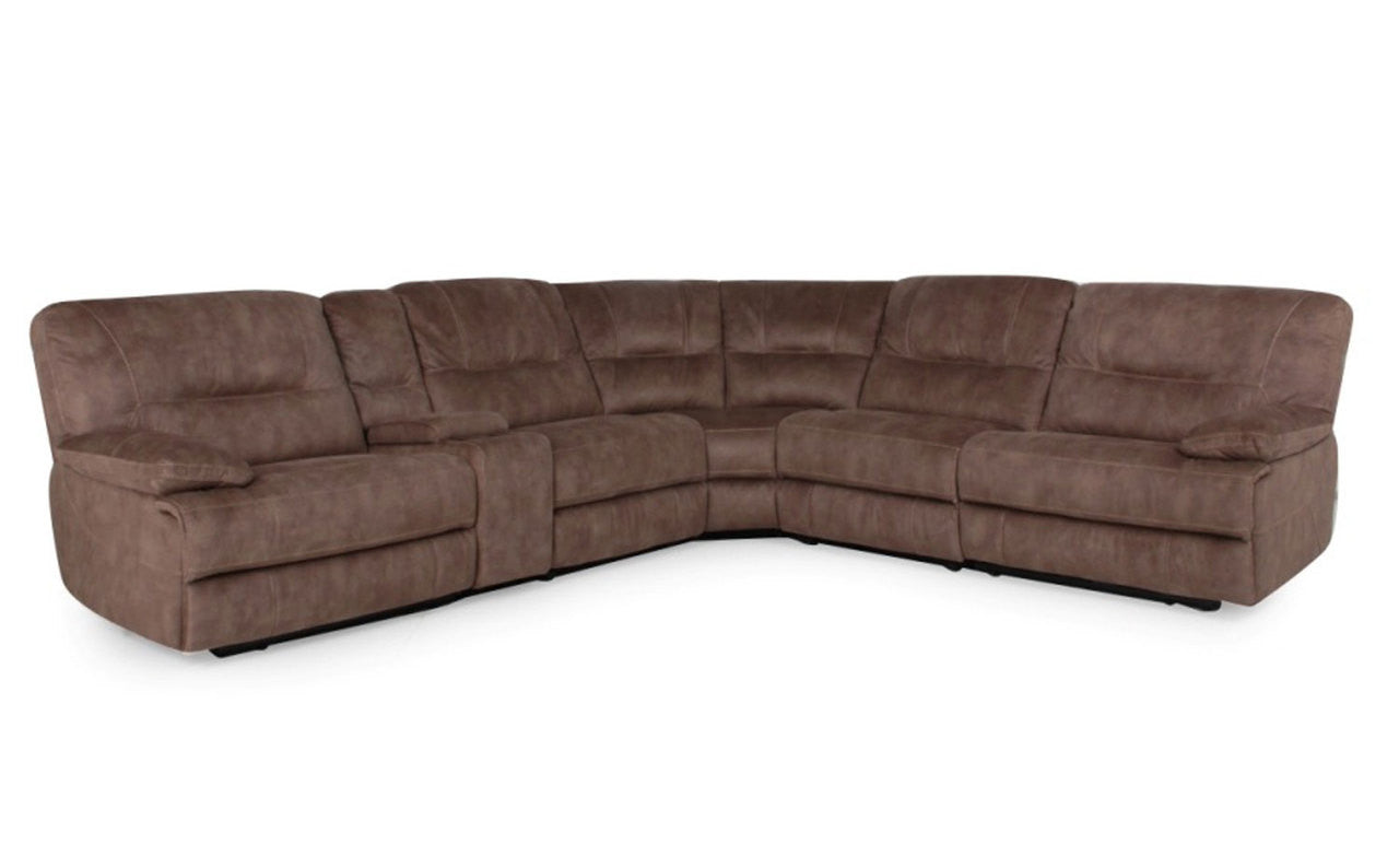 PRADO (V-9580) FABRIC CORNER MODULAR SOFA - SULTRY