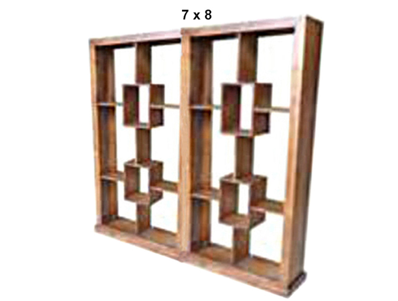PUNCHO (AUSSIE MADE) ROOM DIVIDER + 4 BOX IN THE MIDDLE 2 SECTION - PIGEON PAIRED COLLECTION - ASSORTED STAINED COLOURS - STARTING FROM $1399
