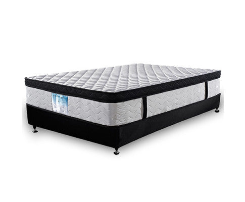 QUEEN LENDELL EURO TOP POCKET SPRING FOAM MATTRESS - MEDIUM