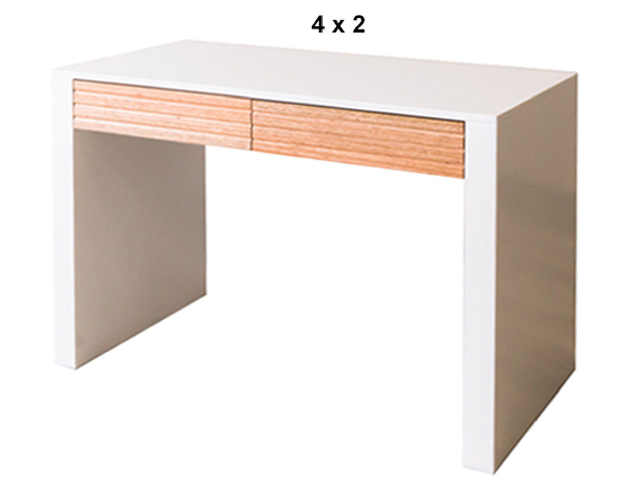 QUINN (AUSSIE MADE) DESK COLLECTION - ASSORTED PAINTED / STAINED COLOURS - STARTING FROM $699