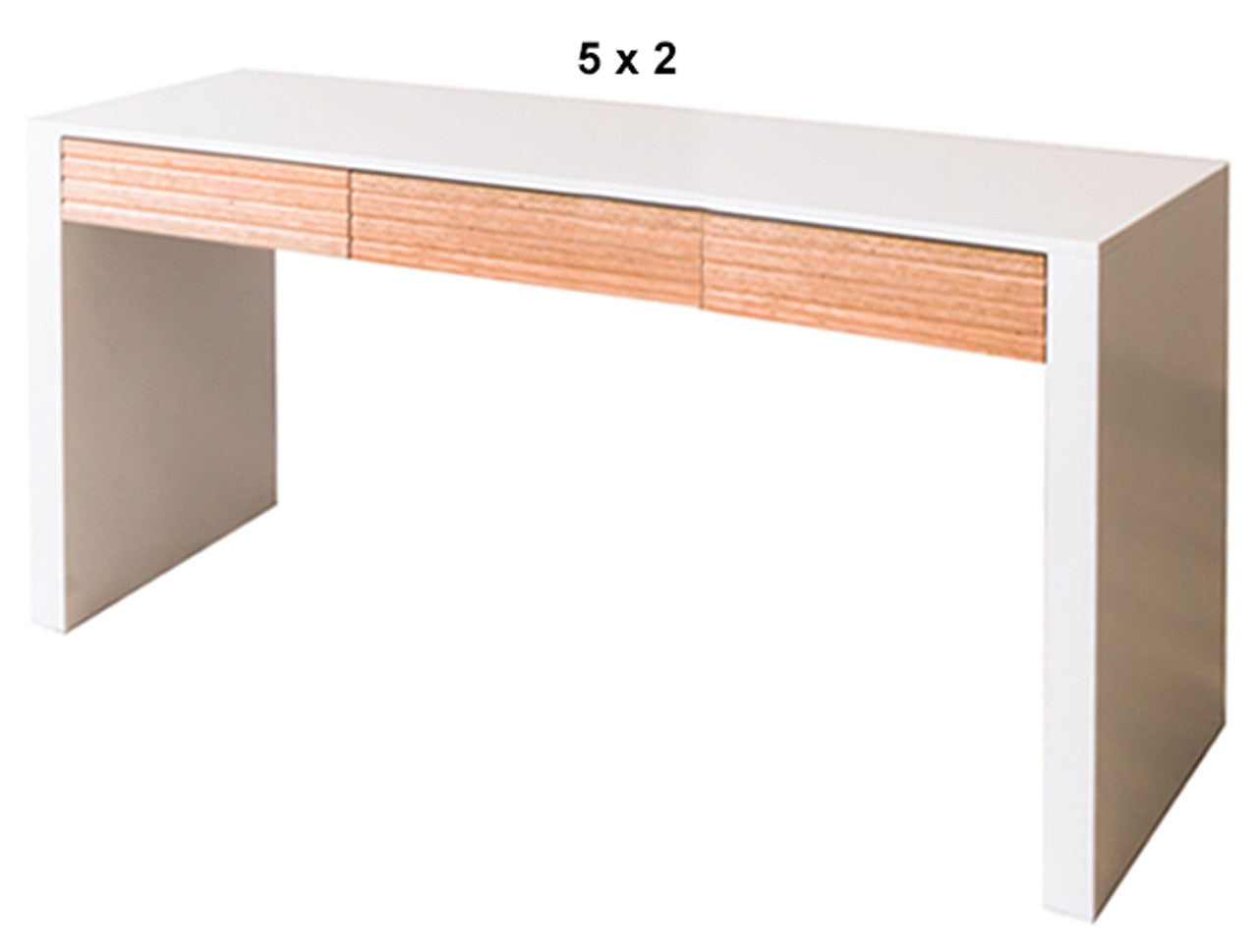 QUINN (AUSSIE MADE) DESK COLLECTION - ASSORTED PAINTED / STAINED COLOURS - STARTING FROM $699