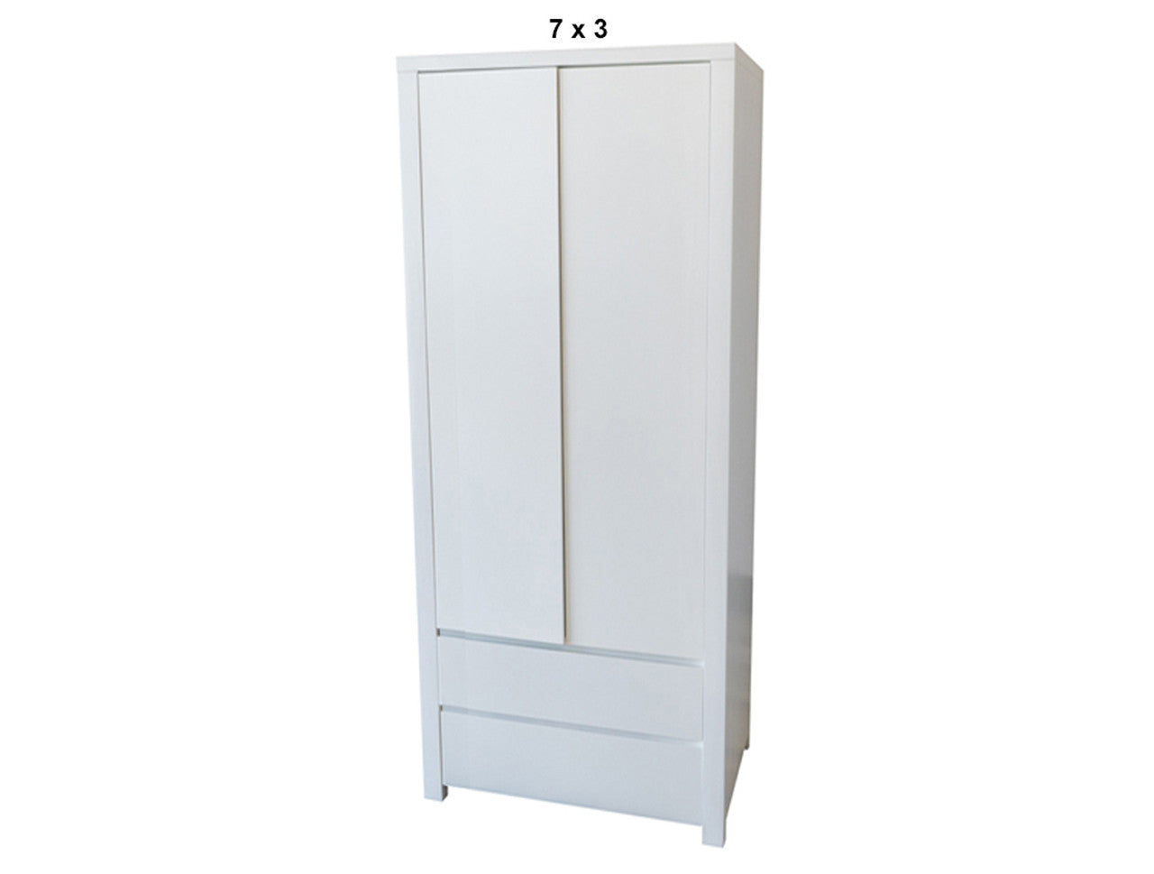 QUINN (AUSSIE MADE) 2 DOOR / 2 DRAWER WARDROBE COLLECTION - ASSORTED PAINTED COLOURS - STARTING FROM $1499