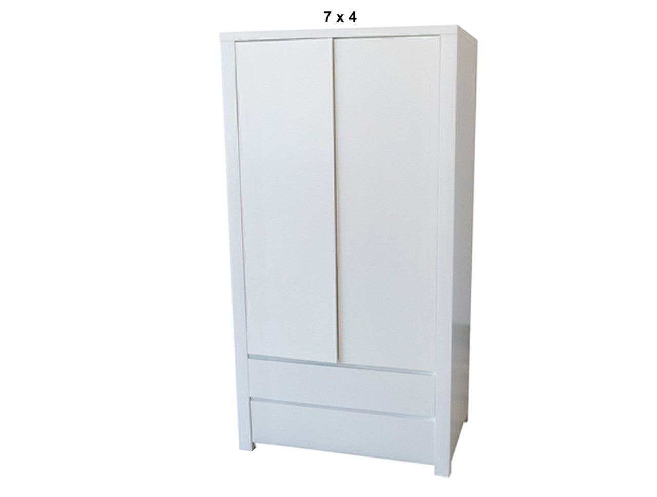 QUINN (AUSSIE MADE) 2 DOOR / 2 DRAWER WARDROBE COLLECTION - ASSORTED PAINTED COLOURS - STARTING FROM $1499