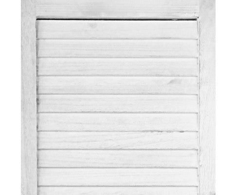 RON ROOM DIVIDER PRIVACY SCREEN FOLDABLE 3 PARTITION STAND - WHITE