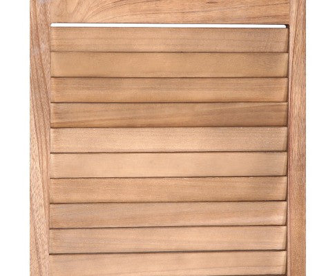 STINROM ROOM DIVIDER PRIVACY SCREEN FOLDABLE 4 PARTITION STAND - BROWN