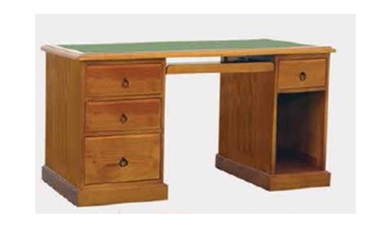 REBECCA COMPUTER DESK - 1500(W) X 700(D) - BLACKWOOD (1056) OR WALNUT (1125)