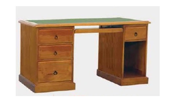 REBECCA COMPUTER DESK - 1500(W) X 700(D) - BLACKWOOD (1056) OR WALNUT (1125)