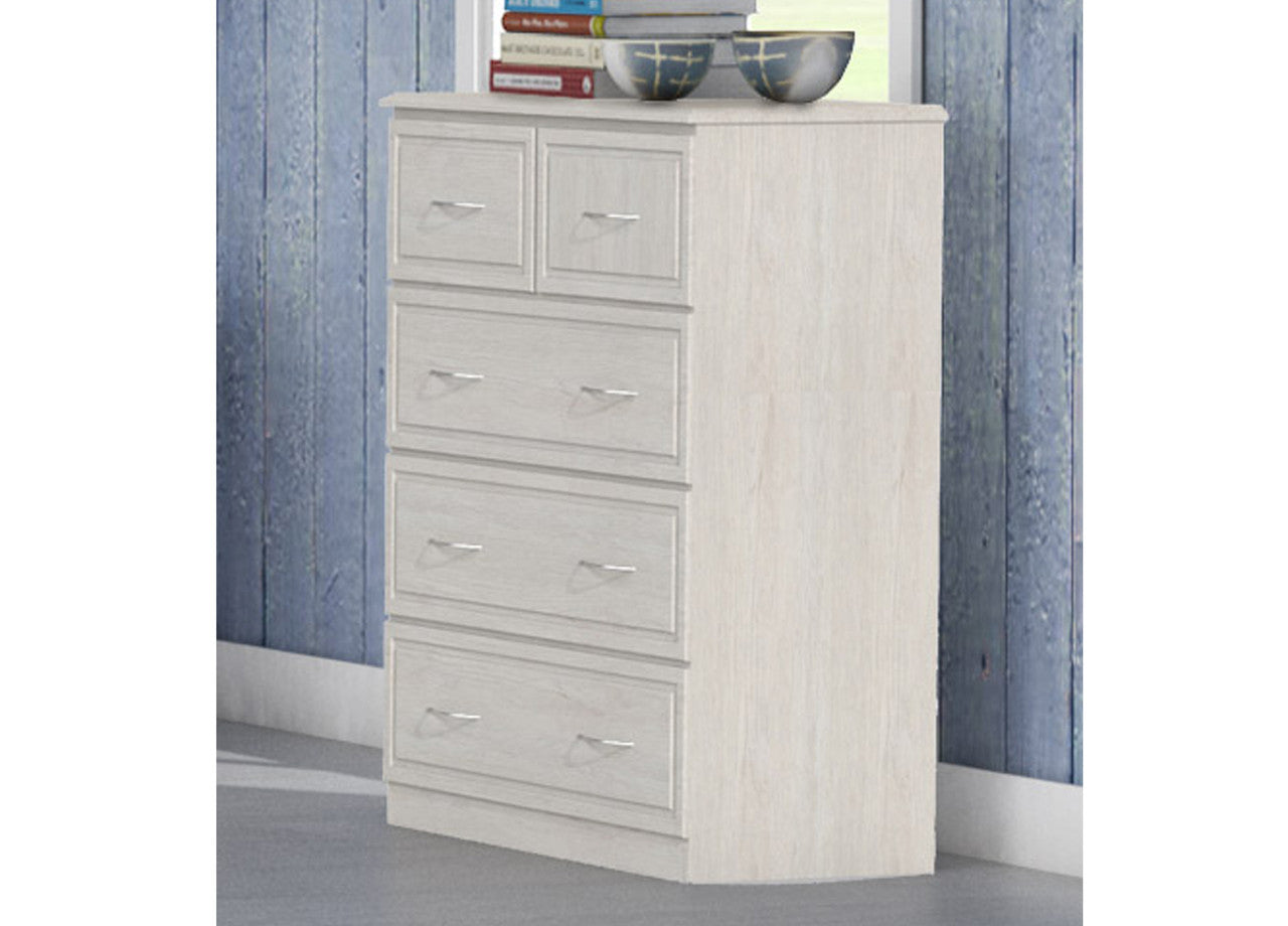SAMIRA (AUSSIE MADE) 5 DRAWER TALLBOY - ASSORTED COLOURS