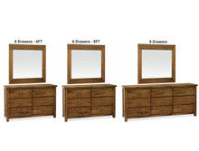 RADIUS (AUSSIE MADE) DRESSING TABLE WITH MIRROR COLLECTION - ASSORTED STAINED COLOURS - STARTING FROM $1299