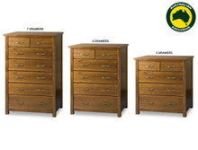 RADIUS (AUSSIE MADE) TALLBOY COLLECTION - ASSORTED STAINED COLOURS - STARTING FROM $999