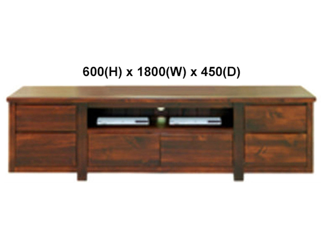 RENZO (AUSSIE MADE) LOWLINE TV UNIT COLLECTION - ASSORTED STAINED COLOURS