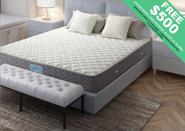 KING SINGLE REST PEDIC NATURAL LATEX MATTRESS - SUPER FIRM